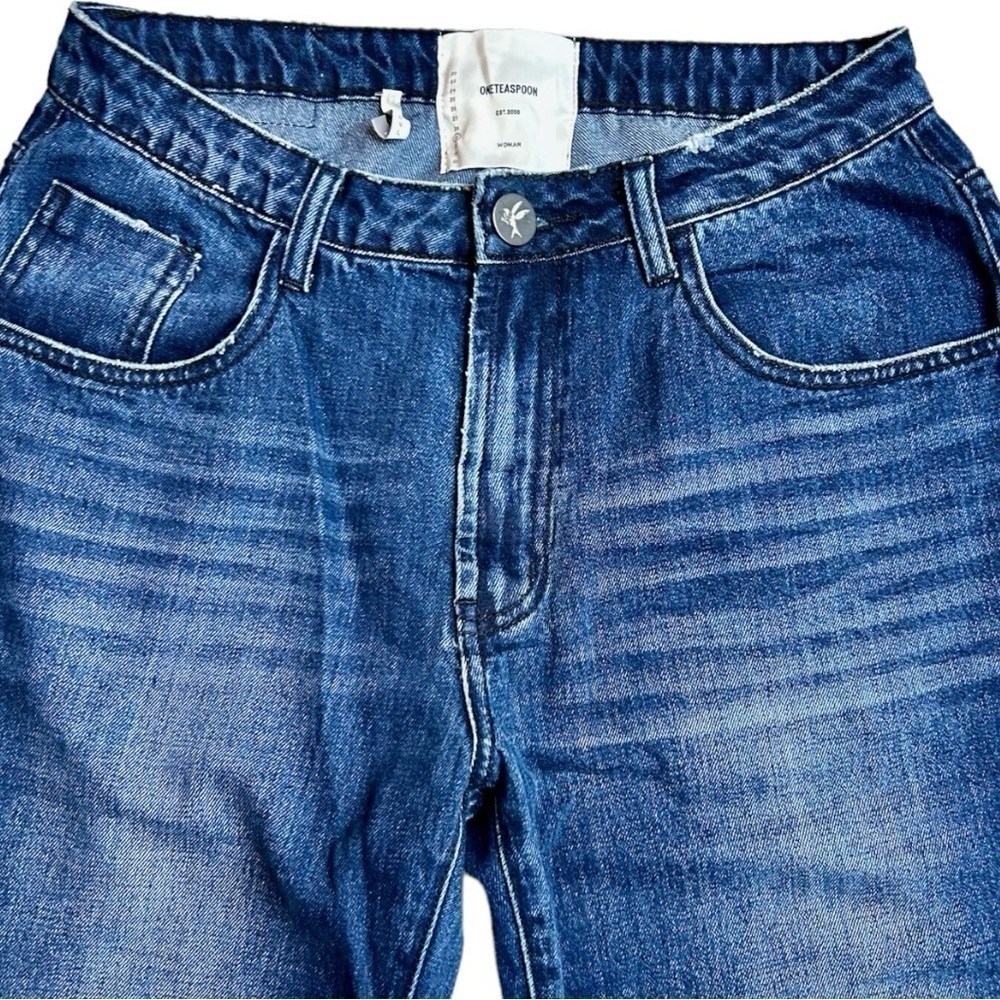 One Teaspoon Awesome Baggies High Waist Straight Leg Denim Jeans, Size 29 NWOT - Picture 7 of 15